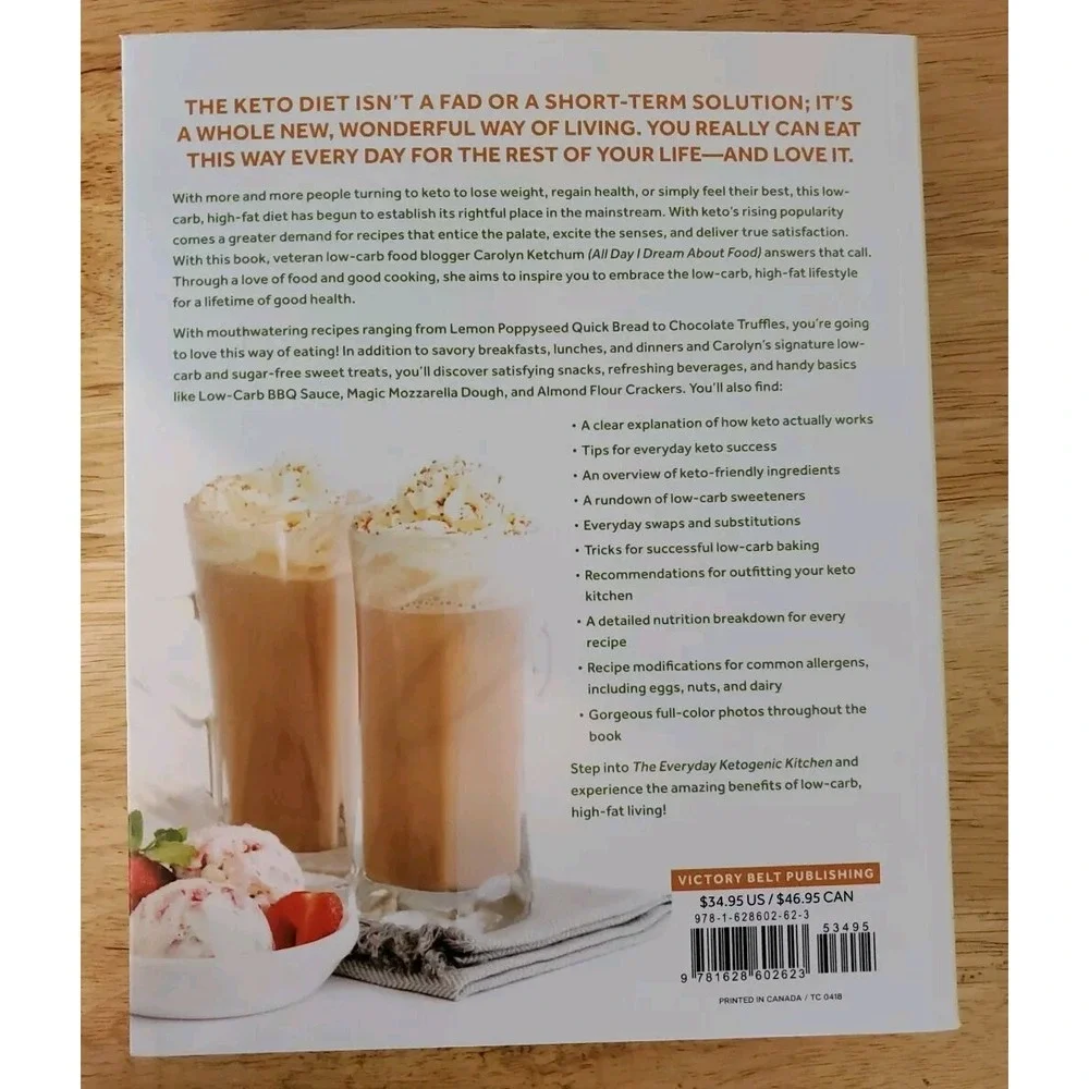 The Everyday Ketogenic Kitchen : 150+ Inspirational Low-Carb, High-Fat...